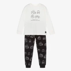 Mayoral Boys Black Camper Van Pyjamas