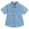 Mayoral Boys Blue Chambray Shirt