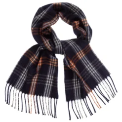 Mayoral Boys Blue Check Scarf