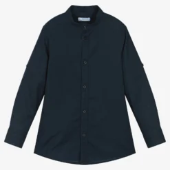 Mayoral Boys Blue Cotton & Linen Shirt 5 Mayoral Boys Blue Cotton & Linen Shirt -Outlet Little Gents Set Store mayoral boys blue cotton linen shirt 496732 42d647f54159cb0dd92065b94fe4ed9d38b19af7