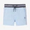 Mayoral Boys Blue Cotton Twill Shorts