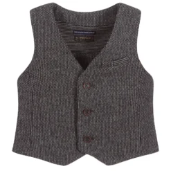 Mayoral Boys Blue & Grey Waistcoat