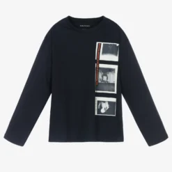 Mayoral Nukutavake Boys Blue Skateboarding Top