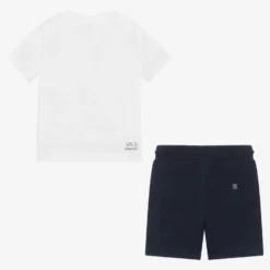 Mayoral Boys Blue & White Cotton Short Set -Outlet Little Gents Set Store mayoral boys blue white cotton short set 497226 96e0143da07f1eb0ce07ae60578f6bd216c08e5e