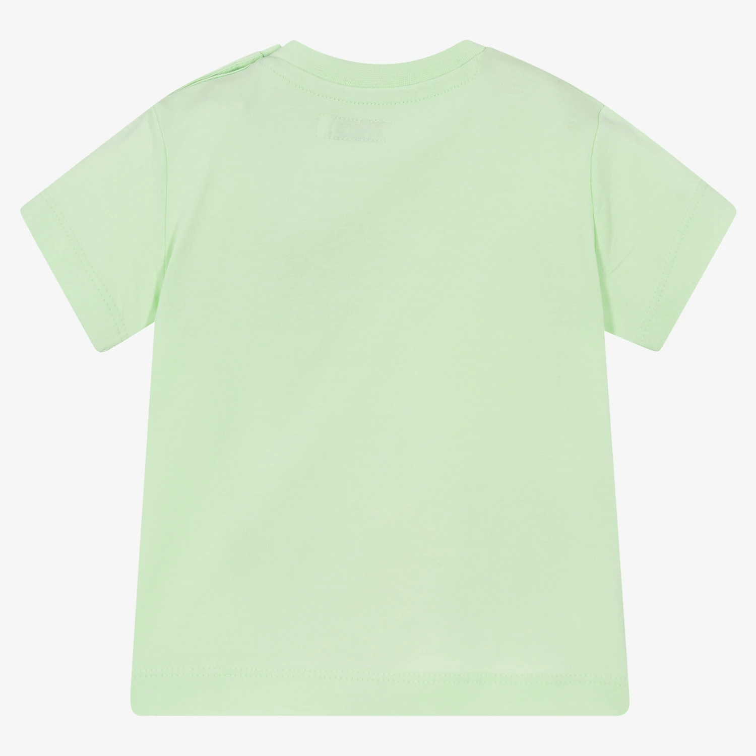 Mayoral Boys Green Cotton Logo T-Shirt 2 Mayoral Boys Green Cotton Logo T-Shirt - Image 2
