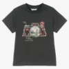 Mayoral Boys Grey Cotton Camera T-Shirt