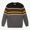 Mayoral Boys Grey Cotton Sweater