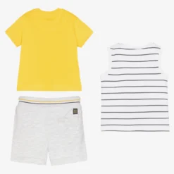 Mayoral Boys Grey & Yellow Shorts Set -Outlet Little Gents Set Store mayoral boys grey yellow shorts set 446490 6baf297749333e0b7fa20bc2906aab51ec1429e5