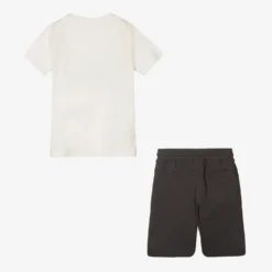 Mayoral Nukutavake Boys Ivory & Grey Shorts Set -Outlet Little Gents Set Store mayoral boys ivory grey shorts set 445682 fe4254158a7b3553836a28be60748a1a01e24b92