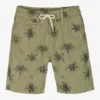 Mayoral Boys Khaki Green Shorts