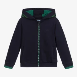 Mayoral Boys Navy Blue Zip-Up Hoodie