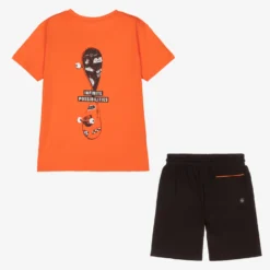 Mayoral Nukutavake Boys Orange & Black Shorts Set -Outlet Little Gents Set Store mayoral boys orange black shorts set 445911 0ef9b1cf69ce5b79eb55f159adc1a7ebf04a31c3