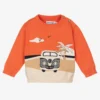 Mayoral Boys Orange Campervan Sweater