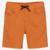 Mayoral Boys Orange Cotton Shorts