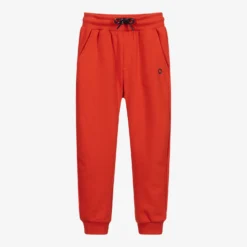 Mayoral Boys Orange Jersey Joggers