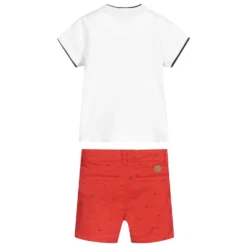 Mayoral Boys Red & White Shorts Set -Outlet Little Gents Set Store mayoral boys red white shorts set 371861 7033e9dcf982c3272907e7659d2fced93634b7d2