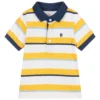 Mayoral Boys Striped Cotton Polo Shirt