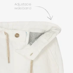 Mayoral Boys White Cotton & Linen Trousers -Outlet Little Gents Set Store mayoral boys white cotton linen trousers 496636 78b9afc0ade21da22cb59da3dd1ced44ed7843ce