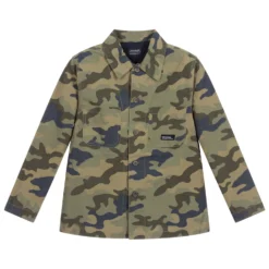 Mayoral Nukutavake Green Camouflage Over Shirt