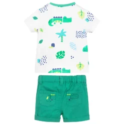 Mayoral Newborn Green & White Baby Shorts Set -Outlet Little Gents Set Store mayoral green white baby shorts set 308823 6466a5c2966dfacd472d1e773f6b3348881f5898