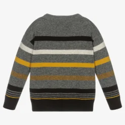 Mayoral Grey Stripe Knitted Jumper -Outlet Little Gents Set Store mayoral grey stripe knitted jumper 473546 2b406f361ce23371f7ff3cbc2d5765801fa8f3ed