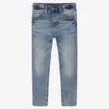Mayoral Light Blue Wash Slim Fit Jeans