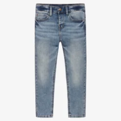 Mayoral Light Blue Wash Slim Fit Jeans