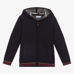 Mayoral Navy Blue Organic Hoodie