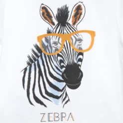 Mayoral White Cotton Zebra T-Shirt -Outlet Little Gents Set Store mayoral white cotton zebra t shirt 372169 392386bd8df2d142602dd698c20a7db44af8a9a8