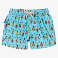 MC2 Saint Barth Boys Blue Swim Shorts