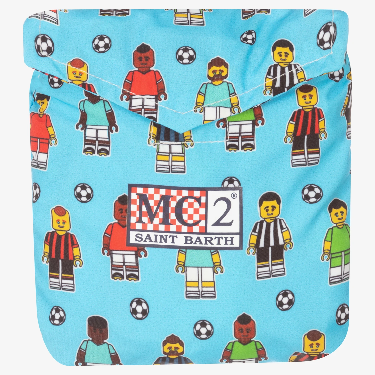 MC2 Saint Barth Boys Blue Swim Shorts 3 MC2 Saint Barth Boys Blue Swim Shorts - Image 3