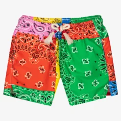 MC2 Saint Barth Boys Multicolour Swim Shorts
