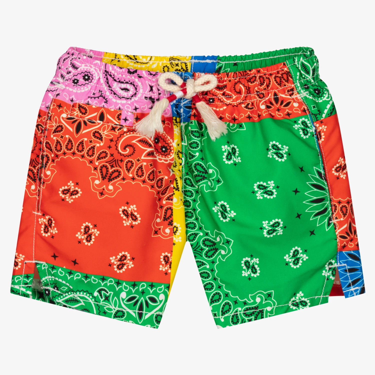MC2 Saint Barth Boys Multicolour Swim Shorts 1 MC2 Saint Barth Boys Multicolour Swim Shorts