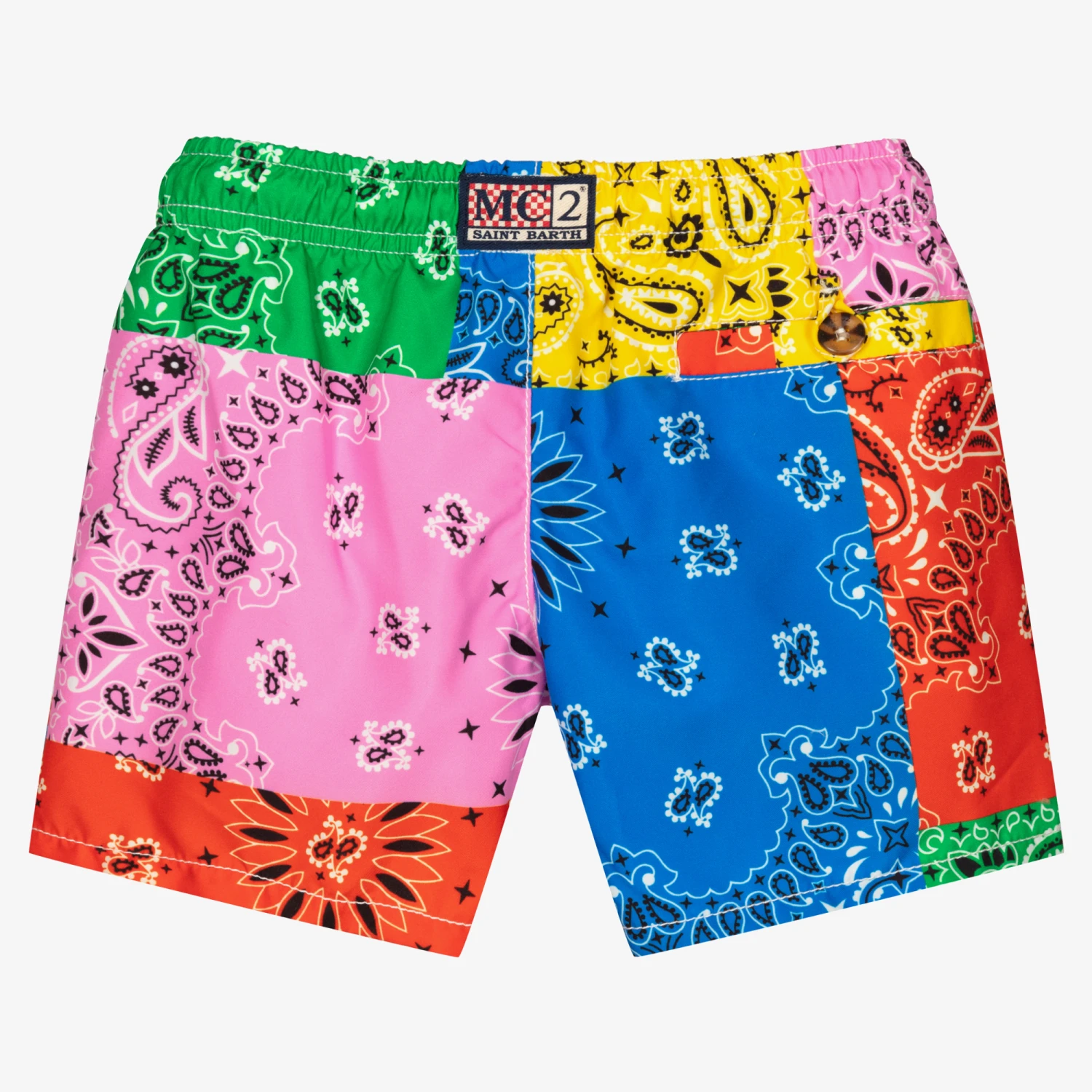 MC2 Saint Barth Boys Multicolour Swim Shorts 2 MC2 Saint Barth Boys Multicolour Swim Shorts - Image 2