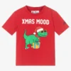 MC2 Saint Barth Boys Red Cotton Rex T-Shirt