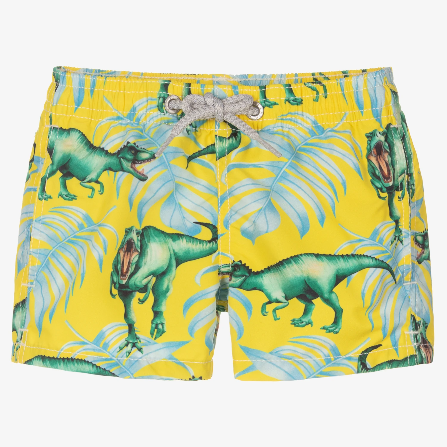 MC2 Saint Barth Yellow Dino Swim Shorts 1 MC2 Saint Barth Yellow Dino Swim Shorts