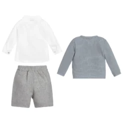 Mebi Blue 3 Piece Shorts Set -Outlet Little Gents Set Store mebi blue 3 piece shorts set 339490 e7ace5475a871754fbb8ca924f54a92b77d8771a