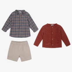 Mebi Boys Red & Blue Shorts Set -Outlet Little Gents Set Store mebi boys red blue shorts set 459504 25b70a5d345196f9627eb9450cb2b3464ccd6c95