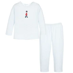Mini-La-Mode Boys Blue Pima Cotton Pyjamas -Outlet Little Gents Set Store mini la mode boys blue pima cotton pyjamas 84759 947a874abb3069455cbea4e5a0e7cb901313698d