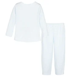 Mini-La-Mode Boys Blue Pima Cotton Pyjamas -Outlet Little Gents Set Store mini la mode boys blue pima cotton pyjamas 84759 ddb6790f931e2756c2ffca425c840eb49fec9bce
