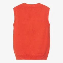 Mini Rodini Red Cotton Knit Sweater Vest -Outlet Little Gents Set Store mini rodini red cotton knit sweater vest 455209 0a172085ab43a250007a74f0f0490463e89fc9ba