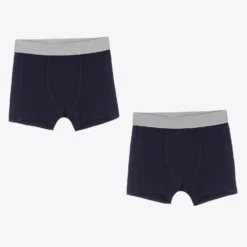 Minymo Blue Boxer Shorts (2 Pack)