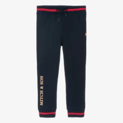 Mitch & Son Boys Navy Blue Joggers
