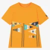 Mitch & Son Boys Orange Cotton T-Shirt