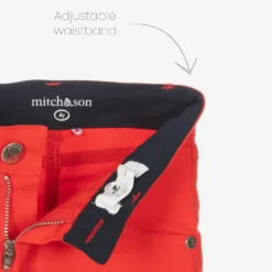 Mitch & Son Boys Red Cotton Trousers -Outlet Little Gents Set Store mitch son boys red cotton trousers 472055 c89600996f39f00776f95482a7240029b4947b24