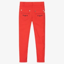 Mitch & Son Boys Red Cotton Trousers -Outlet Little Gents Set Store mitch son boys red cotton trousers 472055 f1a09d06eb5ef202b0d7af5df4eafee217e1eb5f