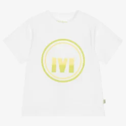 Mitch & Son Boys White Cotton T-Shirt