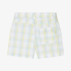Mitch & Son Boys Yellow & Blue Check Cotton Shorts -Outlet Little Gents Set Store mitch son boys yellow blue check cotton shorts 506926 41b461af3f0d7a8a9eb2c383e4840425e18f57fa