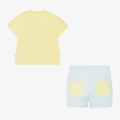 Mitch & Son Boys Yellow & Blue Cotton Shorts Set -Outlet Little Gents Set Store mitch son boys yellow blue cotton shorts set 506930 b956bf18d2df62187f1e751714e92f8a4c881ebd