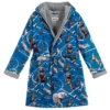 Molo Blue Organic Cotton Bathrobe